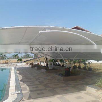 Multifunctional colorful steel structure etfe roofing membrane cushions for soccer football fields