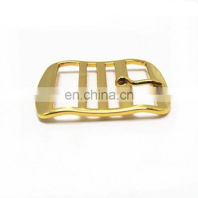China Supplier Customized Cheap Blank Solid Brass 40mm Pin Belt Buckles Wholesale photo-4