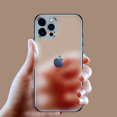 2022 Soft Transparent For IPhone 13Pro Max Frosted Electroplating With Lens Film Mobile Phone Case For Apple 12/14 Full Package photo-4