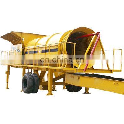 Rotary washing machine for silica/iron/limestone/tungsten ore