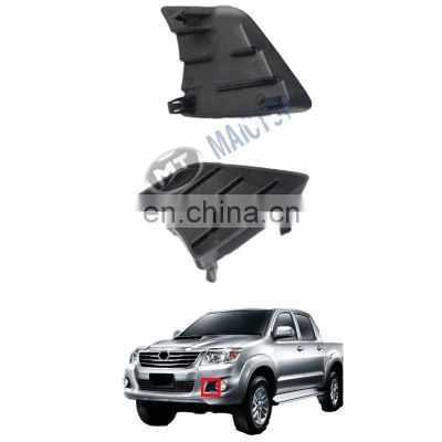 MAICTOP car front bumper cover factory price for Hilux vigo bumper decoration 2012 52127-0k030 52128-0k030