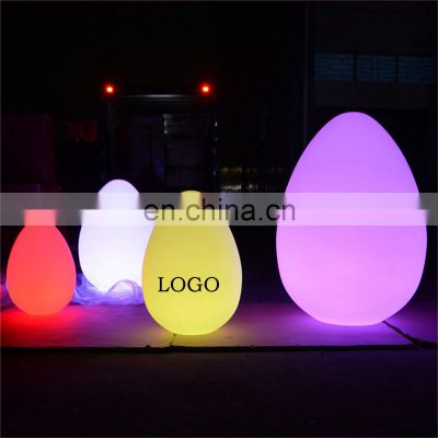 Luxury Holiday Decoration DMX control waterproof Solar charging motion lights outdoor garden led ball stone lamp