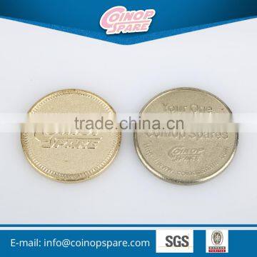 China wholesale cheap fashionabl Coinop Spare custom token