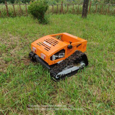 radio controlled mower, China remote mower price, robotic brush mower for sale