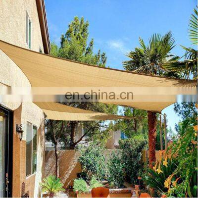 Hot Sale Waterproof Sun Shade Sail Triangle Oxford Canopy Sunblock Sunshade Cloth Block Outdoor Patio Yard Backyard Sand Garden