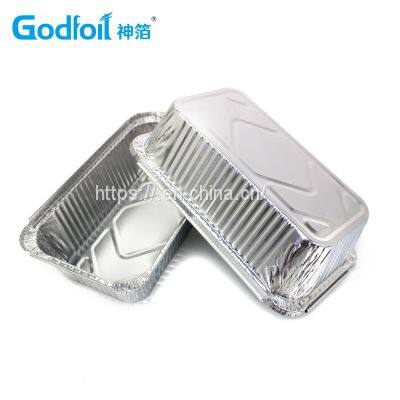 Rectanglar Aluminum Foil Container Wrinkle Wall Container photo-5