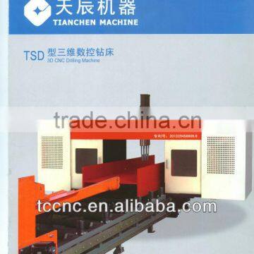 H beam drilling line for big size model TSD1250/6