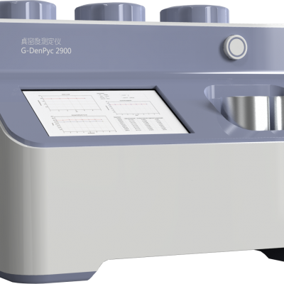 G-DenPyc 2900 porosity determination with helium pycnometry