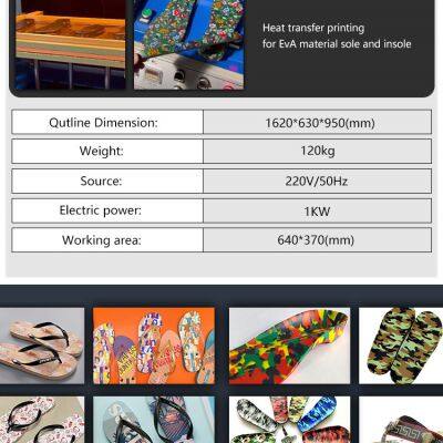 3DHT 3D Heat Transfer Machine for Slipper and Sandal, Heat Transfer Printing Machine for Slippers, Shoes, Flip Flops photo-3