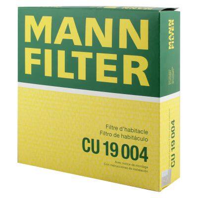 Original Genuine MANN Cabin Filter Car Engine Filter CU19004 64 31 9 312 316 For bmw