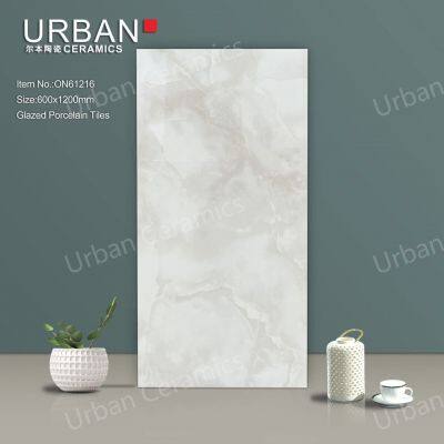 Foshan New Design 600X1200mm Factory Wholesale Ceramic Glossy Glazed Polished Porcelain Floor Wall Tile photo-2