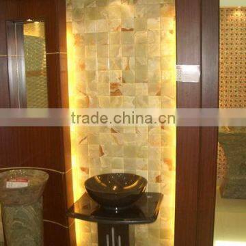 Decorative Polished Square Mixed Marble Mosaic Tile photo-2