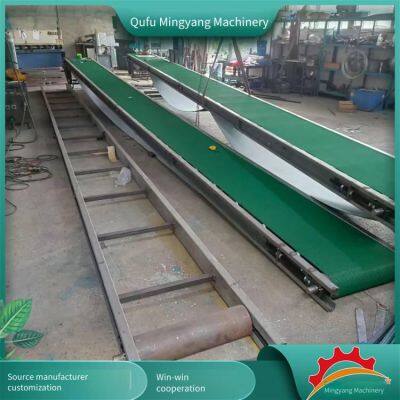 Container Loading and Unloading of Grain, Bulk Corn, Principle of Mobile Conveyor, Mingyang Processing Factory photo-4