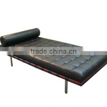 black leather sofa HY-C007