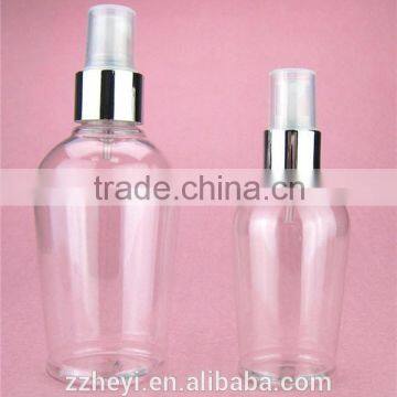 7oz 200ml clear empty food grade plastic spray bottles for cosmetics