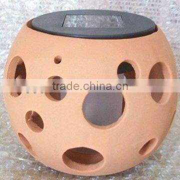 round shape fashionable solar lamps