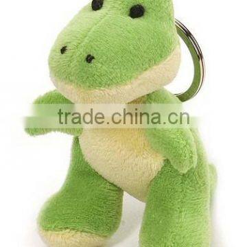 soft plush dinosaur keychain, plush dinosaur toy keychain