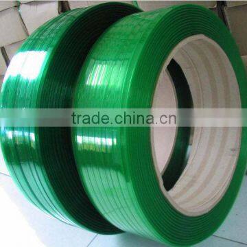 Green PET Strap For Machine Packing