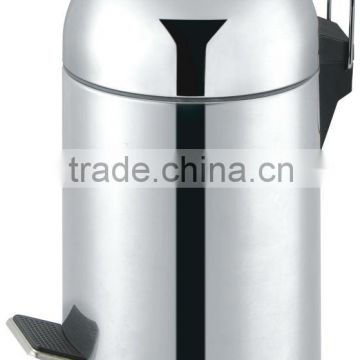 Fashionable Ball Lid Stainless Steel Waste Bin