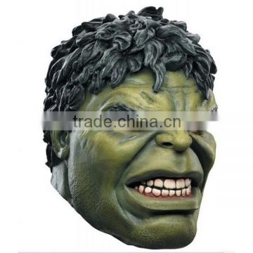 2015 Hot Marvel The Avengers Hulk hero Latex Mask marvellous cosplay halloween mask for sale