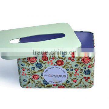 Beautiful Tissue Tin Box, Tin Box With Window,napkin Tin Can photo-3