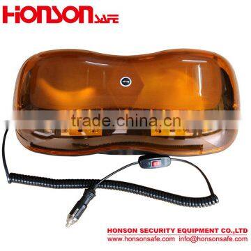 HSM200 Cheap Amber Warning Halogen Rotator Minibar Lightbar photo-2
