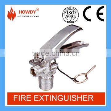 Hot sale CO2 fire extinguisher stainless steel valve with high pressure