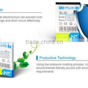 Long life rechargeable cell phone battery BL-4C for Nokia models