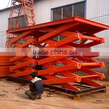 big load stationary hydraulic scissor lift table lift platform