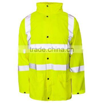 wholesale waterproof high visibility safety mens bomber jacket