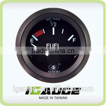 GF520S 2 inches Black color Electric Fuel Level Gauge