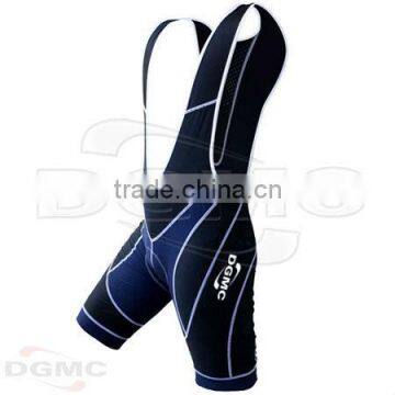 Men Cycling Bicycle CoolMax Padded Bib Shorts