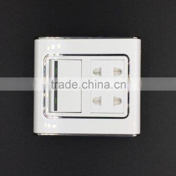 High-end style double way socket