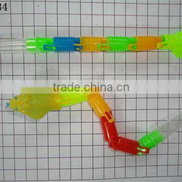 Six sections telescopic snake (can be loaded sugar)