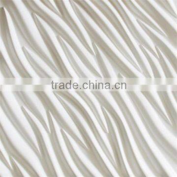 Modern Design Embossed Interior PU 3D Panel For Wall Decorative                        
                                                Quality Choice