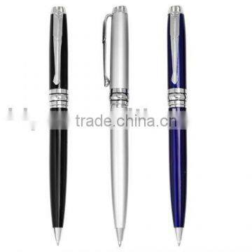 Fancy stationery metal pen twist open pen