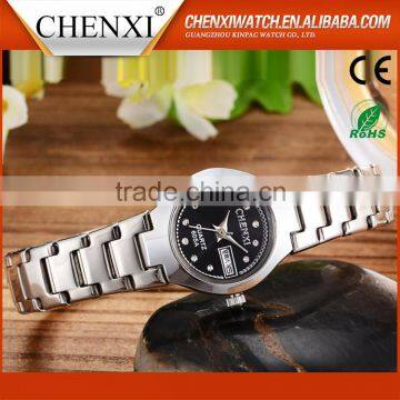 Best Friend Birthday Gift CE RoHS Day/Date Couple Lover Wrist Watch Water Resistant Couple Lover Wrist Watch Women photo-2