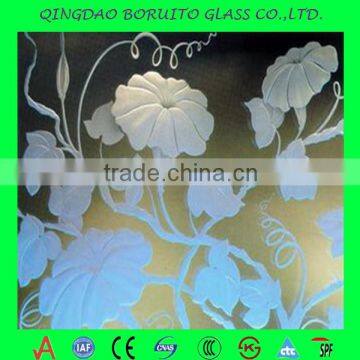 Good quality wholesale 4mm-9mm tempered glass for decorative