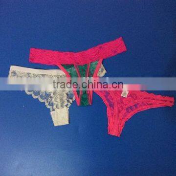 Sexy Cheap Open Crotch Lace Panties Disposable Underwear / Disposable Ladies Panties Models photo-5