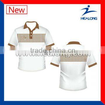 Fashionable Custom Design Cricket Team Uniform Top