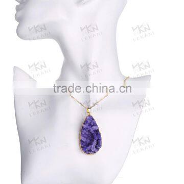 Fashion Wedding Gold Necklace Designs, Elegant Necklace Designs With Stone photo-5