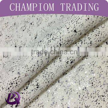 2015 hot fashion design T/C knit foil fabric for dress