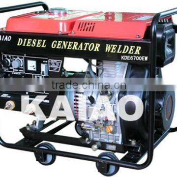 KDE6500EW 50-200A Mobile Diesel Power DC Generator Welder