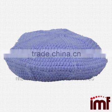 Lady Violet Hand-knitted Beret