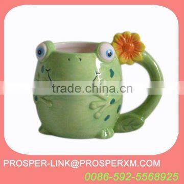 ceramic frog mugs animal shaped mugs