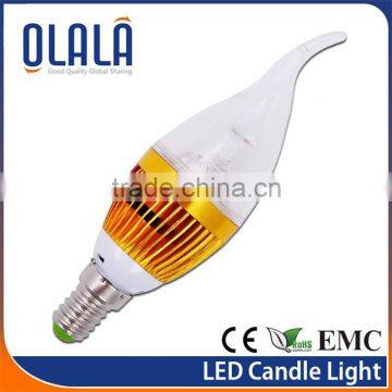 Good qulity led candle light bulbs uk CE,RoHS approval