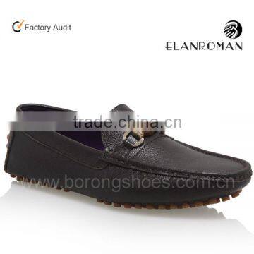 Leather mens loafers men shoes casual style guanzhou factory