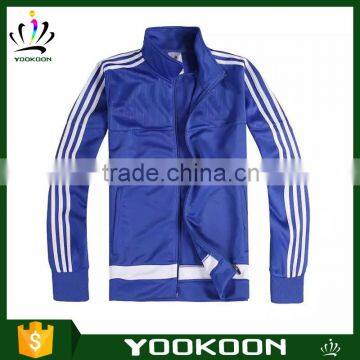 Top quality Blank soccer jacket sports tracksuit custom football training sports jacket