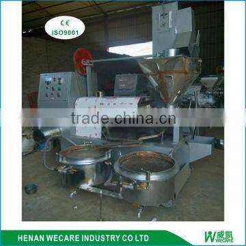 cold/hot pressing screw oil press machine with vacuum filter/screw edible oil extraction machine