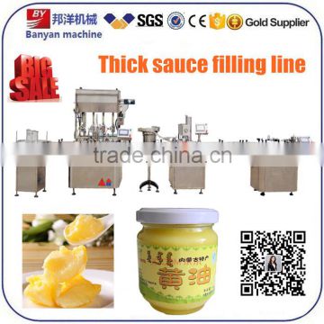 YB-JG4 CE certified tomato sauce sugar syrup filling packing machine made in China